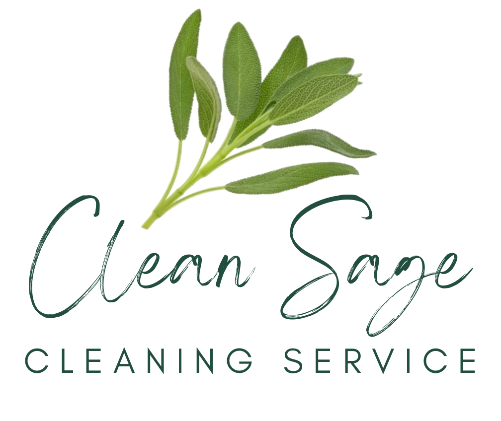 Clean Sage Cleaning Service Logo